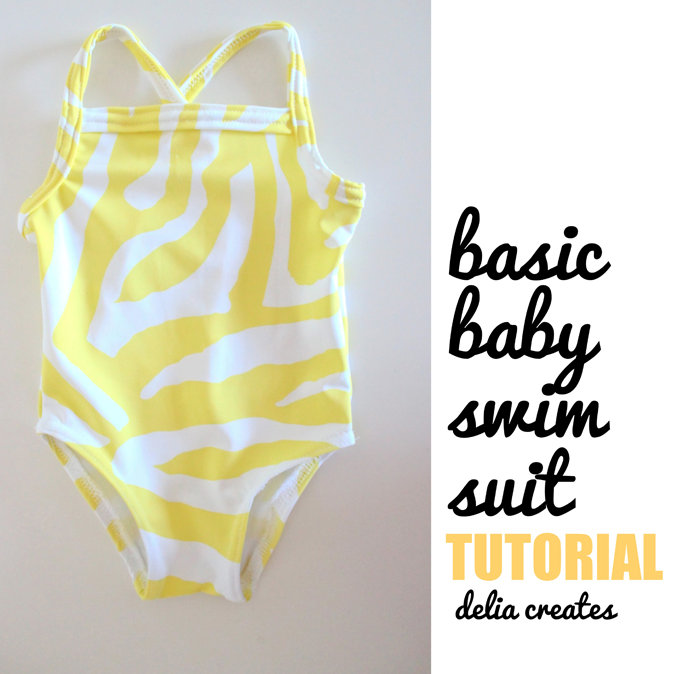 baby swimsuit tutorial