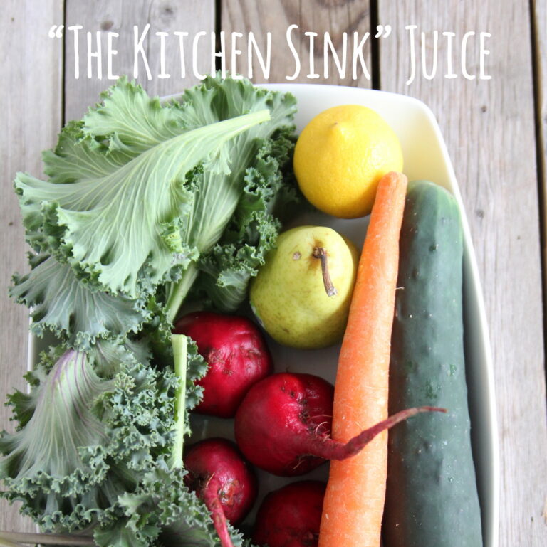 everything-but-the-kitchen-sink juice
