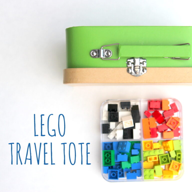 a long long trip (and a lego travel tote)