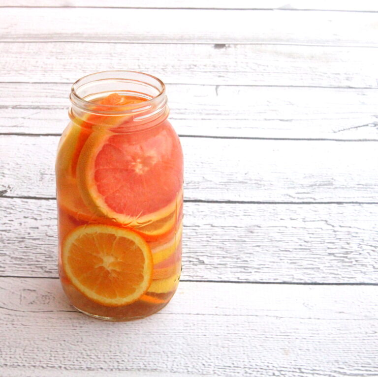 make your own detox waters- tropical style