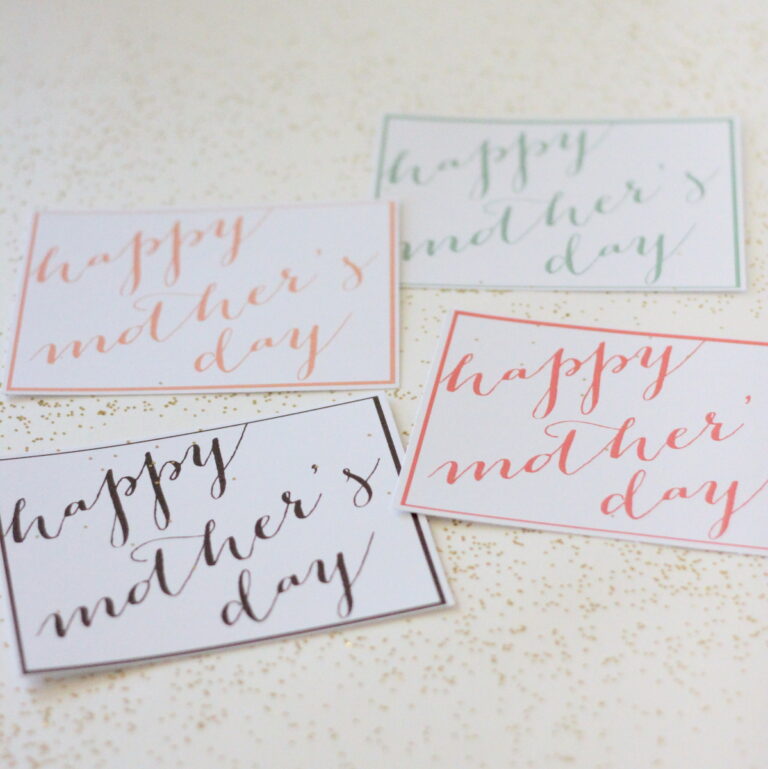 free printable mother’s day cards