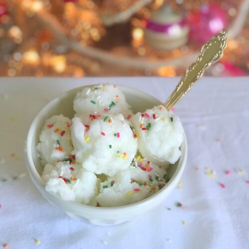 easiest snow ice cream recipe